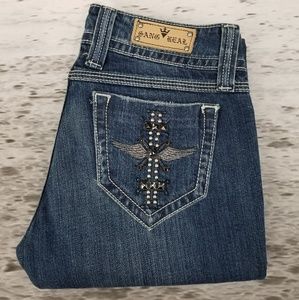 SANG REAL Boot Cut Jeans